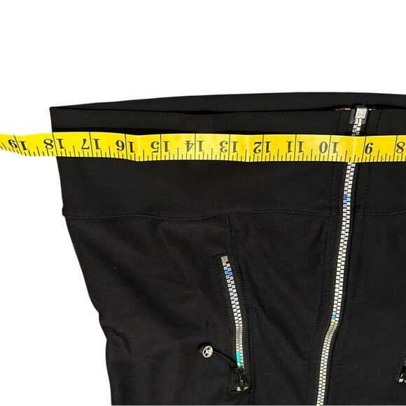 PN Jone Black Women's Sports Jacket Long Sleeve Size 8/Medium Zipper Pockets - Picture 13 of 15